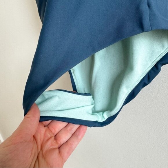 PRANA • Amaka One Piece Swimsuit in Atlantic Colorblock • XS - Picture 6 of 12